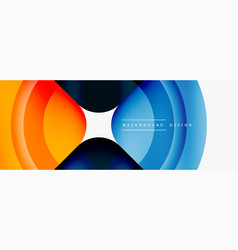 Circle Abstract Background Wallpaper Banner