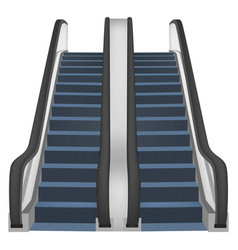 Double Escalator Mockup Realistic Style