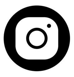 Instagram Icon Flat Icon Isolated On White