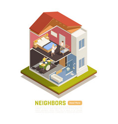 Neighbors Problems Isometric View