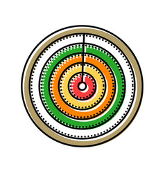 Feng Shui Compass Taoism Color Icon