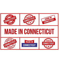 Made In Connecticut Rubber Stamp Set