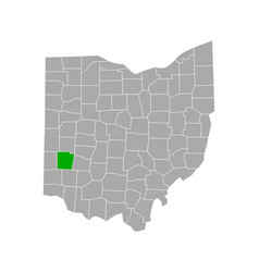 Map Montgomery In Ohio