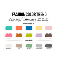 Fashion Color Trend Spring Summer 2022 Trendy