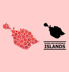 Map Heard And Mcdonald Islands - Mosaic