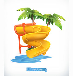 Water Slide 3d Icon