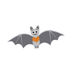 Flying Bat Jolly Bat Flat Cartoon