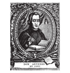 Don Antonio De Solis Vintage