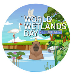 World Wetlands Day Logo Design