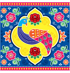 Pakistani Indian Truck Art Pattern