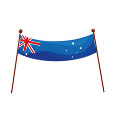 Australian Flag In Banner