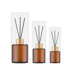 Packaging For Aroma Reed Diffuser Amber Bottles