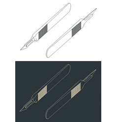 Scalpel Isometric Blueprints