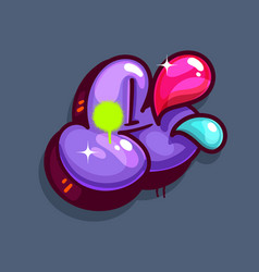 Cartoon Bubble Letter