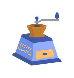 Blue Manual Coffee Grinder