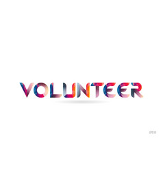 volunteer word vector images over 210 volunteer word