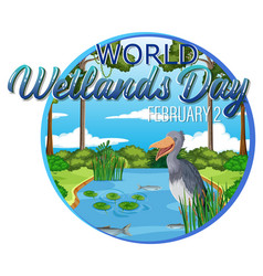 World Wetlands Day Logo Design