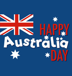 Happy Australia Day Banner Design