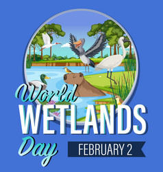 World Wetlands Day Poster Design