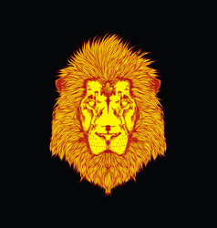 Abstract Lion