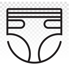 Baby Diapers Adult Diaper Nappy Flat Icon