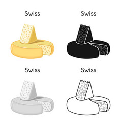 Design Chees And Swiss Symbol Web