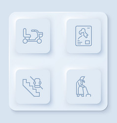 Set Line Electric Wheelchair X-ray Shots