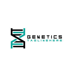 Dna Logo Design Templatemodern Medical