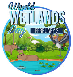 World Wetlands Day Logo Design