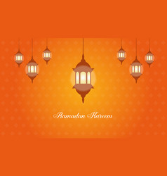 Collection Stock Of Ramadan Kareem With Latern