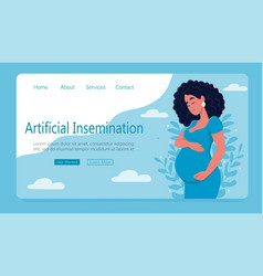 Artificial Insemination Banner Pregnancy Through