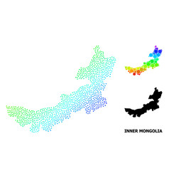 Spectrum Dot Map Inner Mongolia