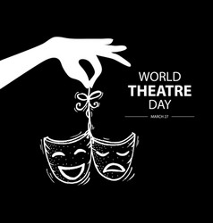 World Theatre Day Concept March 27