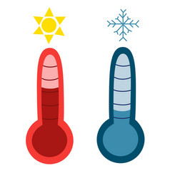 Hot And Cold Temperature Thermometers