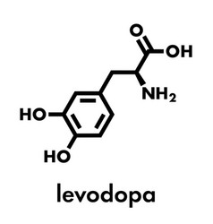 L-dopa Levodopa Parkinsons Disease Drug Molecule