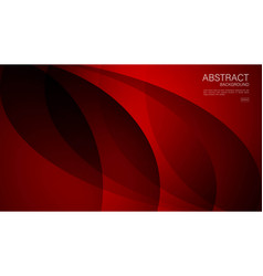 Red Abstract Background Wave Geometric