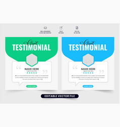 Client Testimonial And Service Review Template