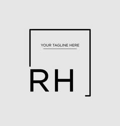 Design Minimalist Square Logo Rh