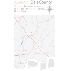 Map Dale County In Alabama