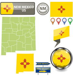 Map New Mexico Us