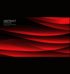 Red Abstract Background Wave Geometric