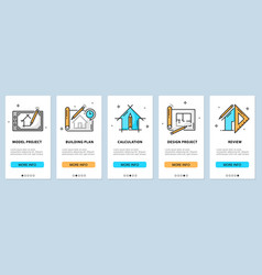 Architect Development App Onboarding Screens