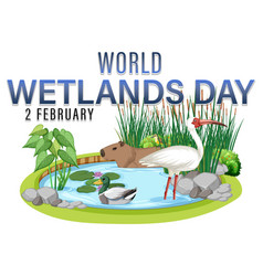 World Wetlands Day Logo Design