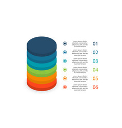 Pyramid Up Arrows Infographic Diagram Chart