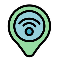 Internet Point Icon Flat