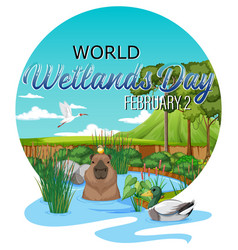 World Wetlands Day Logo Design