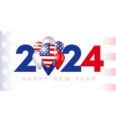 Happy 20 24 United States Balloons