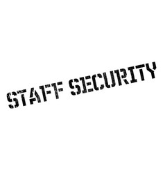 Staff Security Rubber Stamp