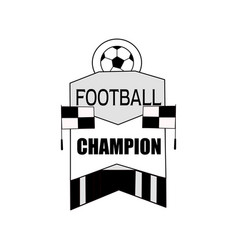 Football Championship Logo T-shirt Design