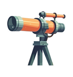 Looking At The Galaxy Through A Telescope